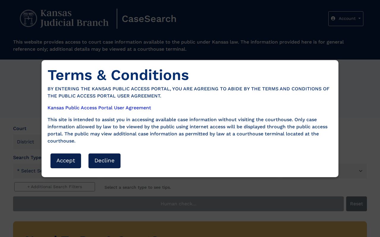 Pittsburg residents directory Kansas court portal