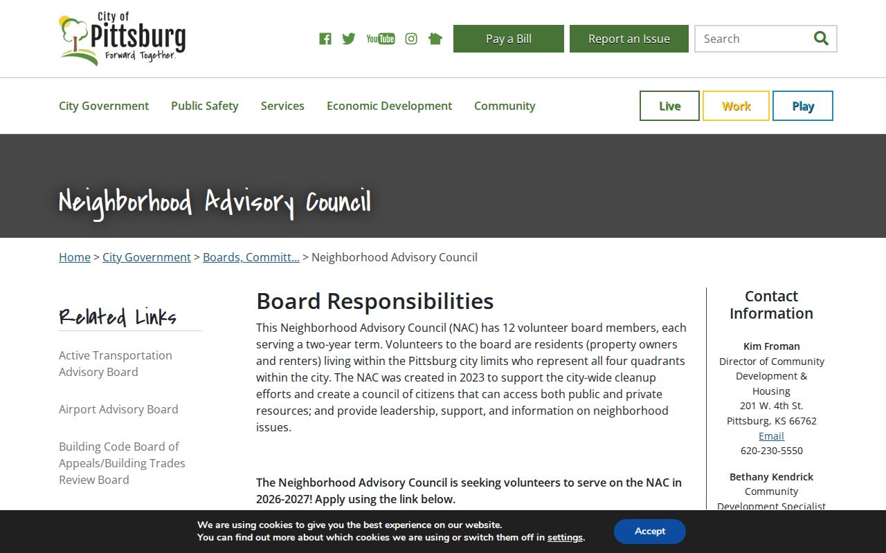 Pittsburg Neighborhood Advisory Council quadrants compared with ZIP codes